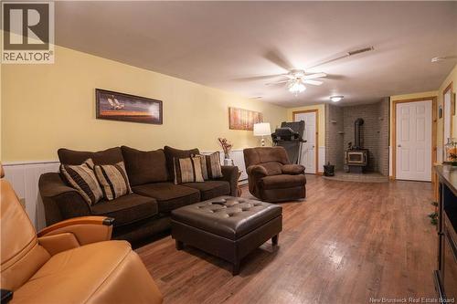 Large family room on the lower lovel - 8 Dane Row, Willow Grove, NB - Indoor Photo Showing Living Room