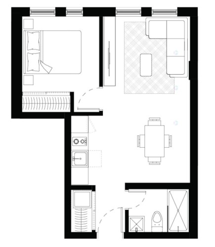 Other - 301-1200 Rue Crescent, Montréal (Ville-Marie), QC - Other