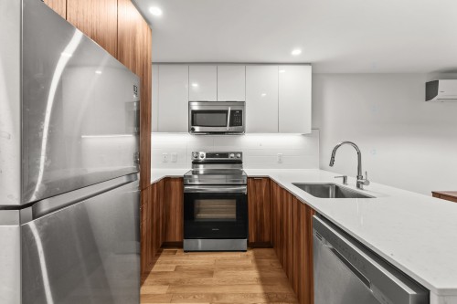 Cuisine - 558 Rue Nicolet, Montréal (Mercier/Hochelaga-Maisonneuve), QC - Indoor Photo Showing Kitchen With Upgraded Kitchen