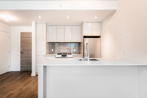 Kitchen - 518A-1400 Rue Ottawa, Montréal (Le Sud-Ouest), QC - Indoor Photo Showing Kitchen With Upgraded Kitchen