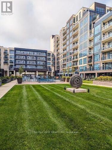 Contemporary And Stylish Complex - 615 - 16 Concord Place, Grimsby, ON - Outdoor With Balcony With Facade