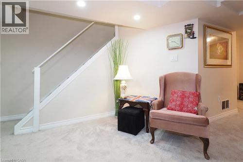 Living area with light carpet - 89 Lynnhaven Court, Kitchener, ON - Indoor
