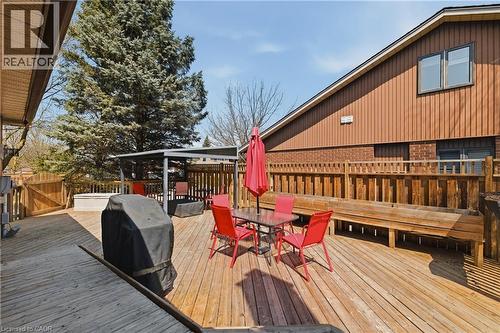 381 Timlock Place, Waterloo, ON - Outdoor With Deck Patio Veranda With Exterior