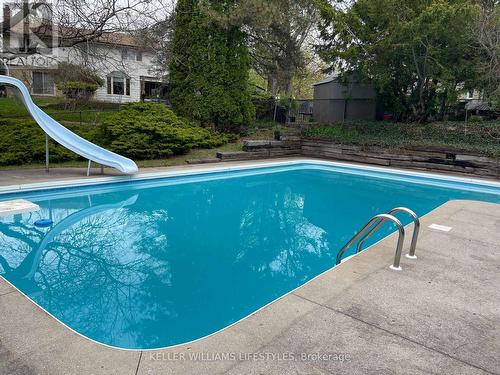62 Fourwinds Road, London South (South K), ON - Outdoor With In Ground Pool With Backyard