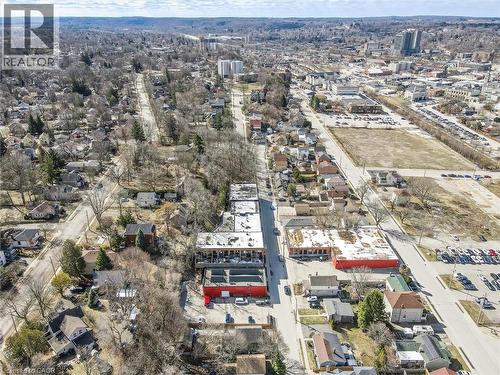 View of property location featuring nearby urban area - 85 Spruce Street Unit# 106, Cambridge, ON - Outdoor With View