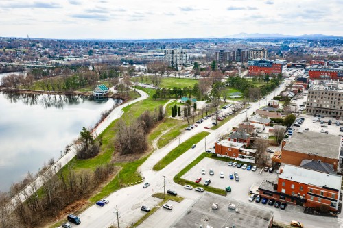Photo aérienne - 2-1575 Rue Marcil, Sherbrooke (Les Nations), QC - Outdoor With View