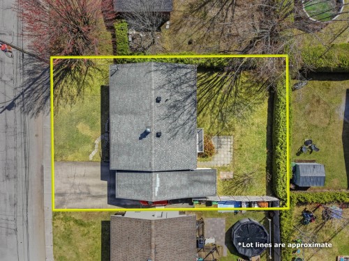 Photo aérienne - 641 Rue Leclerc, Acton Vale, QC - 