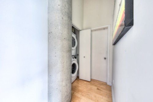 Laundry - 5750 Rue St-Hubert, Montréal (Rosemont/La Petite-Patrie), QC - Indoor Photo Showing Laundry Room