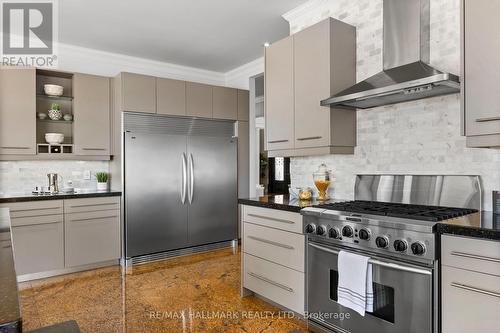 5038 Thornton Road N, Oshawa, ON - Indoor Photo Showing Kitchen With Stainless Steel Kitchen With Upgraded Kitchen