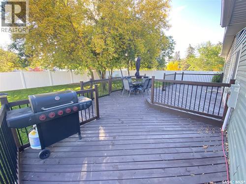 1205 Douglas Road, Weyburn, SK - Outdoor With Deck Patio Veranda With Exterior