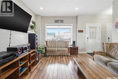 225 Willow Street, Pense, SK - Indoor Photo Showing Living Room