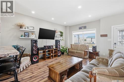 225 Willow Street, Pense, SK - Indoor Photo Showing Living Room