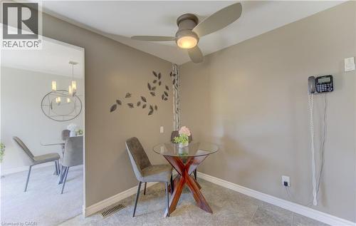 83 Manor Drive, Kitchener, ON - Indoor Photo Showing Dining Room