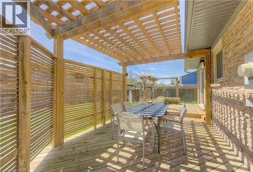 83 Manor Drive, Kitchener, ON - Outdoor With Deck Patio Veranda With Exterior