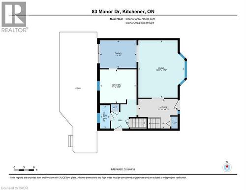 Floor plan - 83 Manor Drive, Kitchener, ON - Other