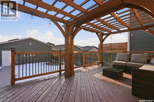 139 Maningas Bend, Saskatoon, SK - Outdoor With Deck Patio Veranda With Exterior