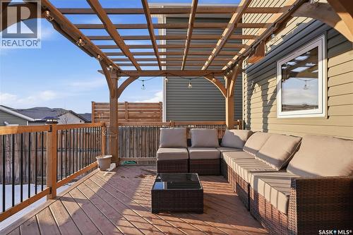 139 Maningas Bend, Saskatoon, SK - Outdoor With Deck Patio Veranda With Exterior