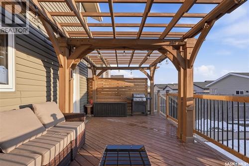 139 Maningas Bend, Saskatoon, SK - Outdoor With Deck Patio Veranda With Exterior