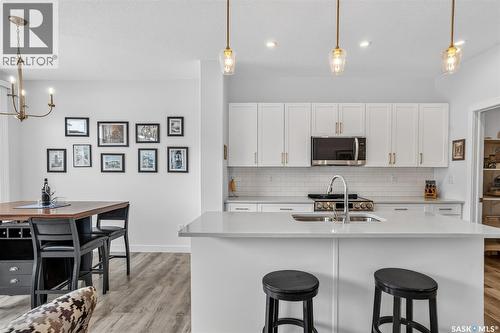 314 Keith Union, Saskatoon, SK - Indoor Photo Showing Kitchen With Double Sink With Upgraded Kitchen