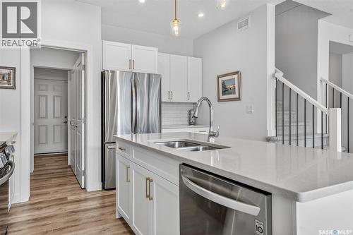 314 Keith Union, Saskatoon, SK - Indoor Photo Showing Kitchen With Double Sink With Upgraded Kitchen