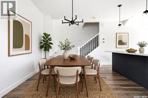3919 Qu'Appelle Drive, Regina, SK - Indoor Photo Showing Dining Room