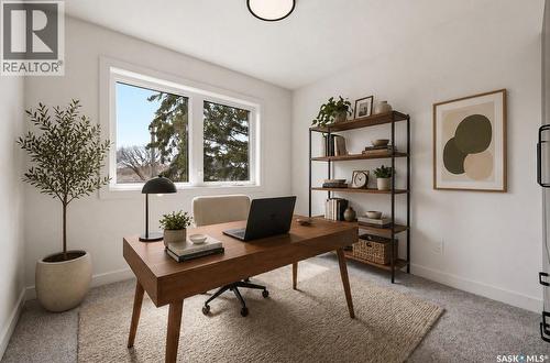 3919 Qu'Appelle Drive, Regina, SK - Indoor Photo Showing Office