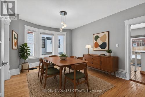 Virtually Staged - 434 Byron Avenue, Ottawa, ON - Indoor Photo Showing Dining Room