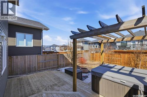 611 Kolynchuk Court, Saskatoon, SK - Outdoor With Deck Patio Veranda With Exterior
