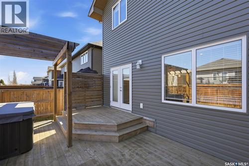 611 Kolynchuk Court, Saskatoon, SK - Outdoor With Deck Patio Veranda With Exterior