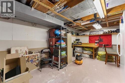 32 Donly Drive N, Simcoe, ON - Indoor Photo Showing Basement