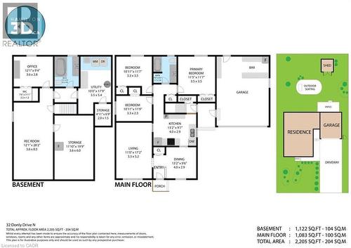 View of property floor plan - 32 Donly Drive N, Simcoe, ON - Other