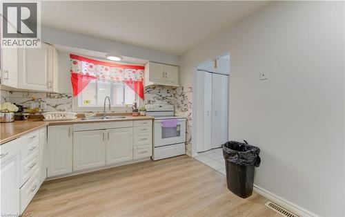 110 Hazelglen Drive, Kitchener, ON - Indoor Photo Showing Kitchen With Double Sink