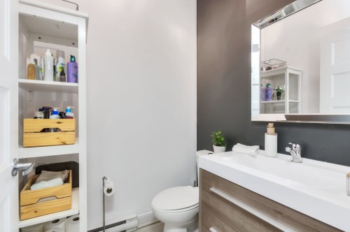 Powder room - 1212 Rue Fournelle, La Prairie, QC - Indoor Photo Showing Bathroom