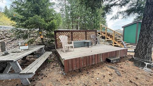 Victoria Street, Moyie, BC - Outdoor With Deck Patio Veranda