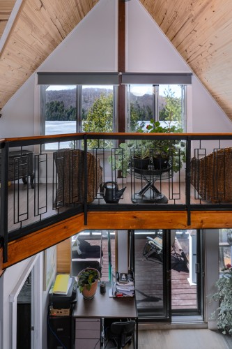 Mezzanine - 206 Mtée Du Lac-Godin, Lac-Saint-Paul, QC - Indoor Photo Showing Other Room