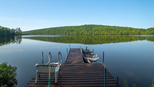 Bord de l'eau - 206 Mtée Du Lac-Godin, Lac-Saint-Paul, QC - Outdoor With Body Of Water With View