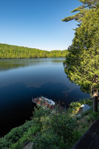 Bord de l'eau - 206 Mtée Du Lac-Godin, Lac-Saint-Paul, QC - Outdoor With Body Of Water With View