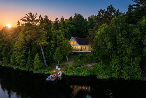 Façade - 206 Mtée Du Lac-Godin, Lac-Saint-Paul, QC - Outdoor