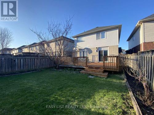 125 Steepleridge Street, Kitchener, ON - Outdoor With Deck Patio Veranda