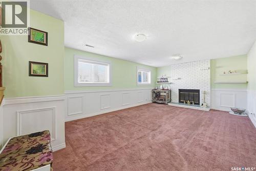 111 Gustin Crescent, Saskatoon, SK - Indoor With Fireplace
