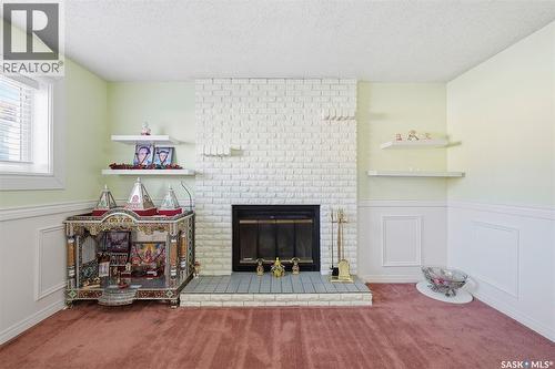 111 Gustin Crescent, Saskatoon, SK - Indoor With Fireplace