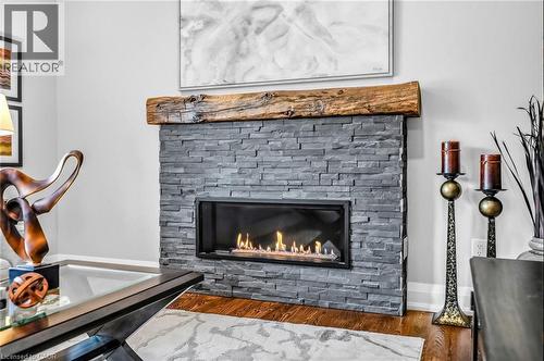 315 Swinburne Road, Burlington, ON - Indoor Photo Showing Living Room With Fireplace