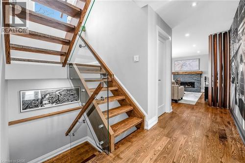 315 Swinburne Road, Burlington, ON - Indoor Photo Showing Other Room With Fireplace