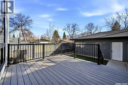 3917 Qu'Appelle Drive, Regina, SK - Outdoor With Deck Patio Veranda