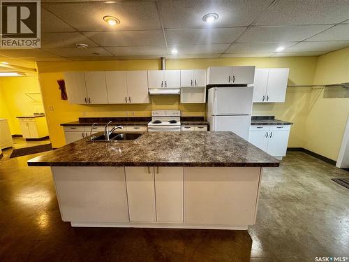 347&353 Maple Avenue, Yorkton, SK - Indoor Photo Showing Kitchen With Double Sink