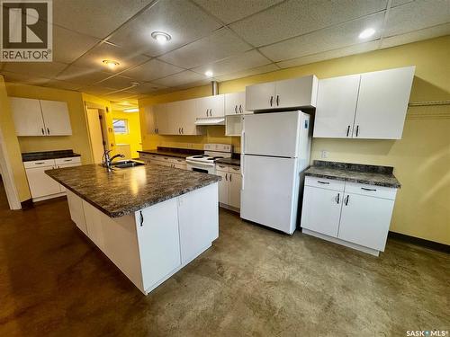 347&353 Maple Avenue, Yorkton, SK - Indoor Photo Showing Kitchen With Double Sink