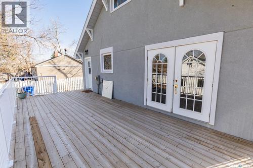 430 Columbia Avenue, Kerrobert, SK - Outdoor With Deck Patio Veranda With Exterior