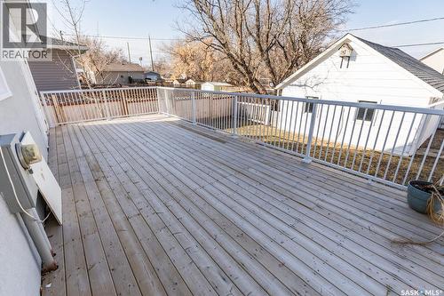 430 Columbia Avenue, Kerrobert, SK - Outdoor With Deck Patio Veranda With Exterior