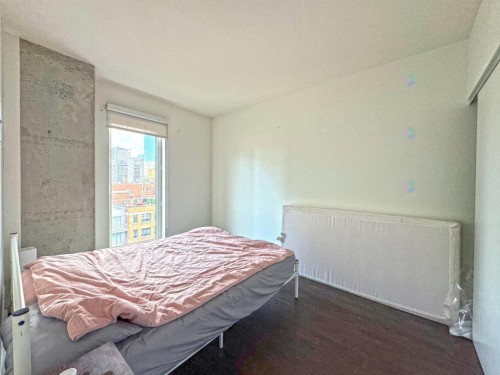 Chambre à coucher principale - 1702-350 Boul. De Maisonneuve O., Montréal (Ville-Marie), QC - Indoor Photo Showing Bedroom