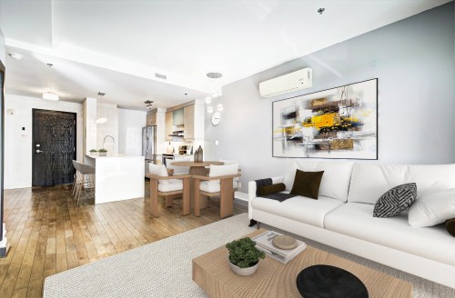 Overall view - 307-1800 Boul. Angrignon, Montréal (Lasalle), QC - Indoor Photo Showing Living Room